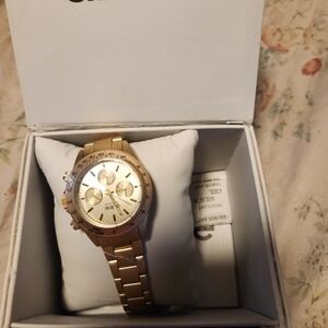 Gold Chronograph Men's Watch